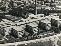 Bolnica Rebro, Kišpatićeva ulica oko 1960. godine, snimka iz zraka